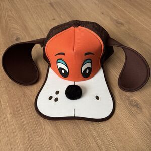 Vintage 90s Dog Trucker Snapback Hat Nintendo Duck Hunt Style OSFA 1996